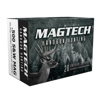 Magtech Hunting .500 S&W Mag Ammunition 20 Rounds SJSP-FN 400 Grain