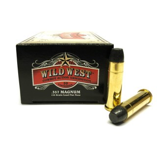 Sellier & Bellot Wild West .357 Magnum Ammunition 1000 Rounds LFN 158 Grain