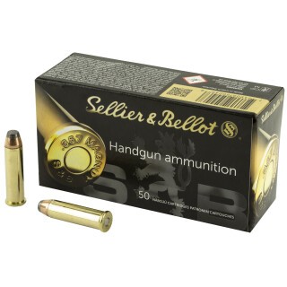 Sellier & Bellot .357 Magnum Ammunition 50 Rounds SJSP 158 Grain