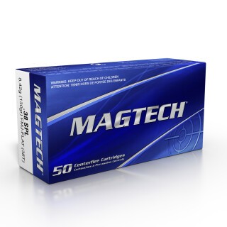 Magtech .38 Special Ammunition 50 Rounds FMJ 130 Grains 38T