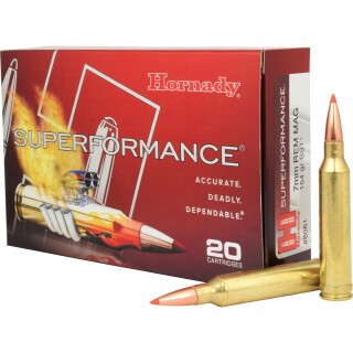 Hornady Superformance 7mm Rem Mag Ammunition 20 Rounds SST 154 Grain