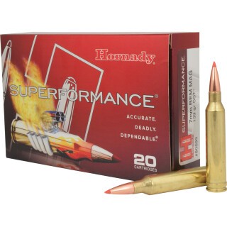 Hornady Superformance 7mm Rem Mag Ammunition 20 Rounds SST 139 Grain