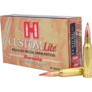 Hornady Custom Lite 7mm-08 Remington Ammunition 20 Rounds SST 120 Grain