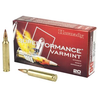 Hornady Superformance .204 Ruger Ammunition 20 Rounds NTX 24 Grain Lead Free