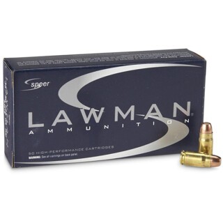Speer Lawman .357 SIG Ammunition 1000 Rounds TMJ 125 Grain