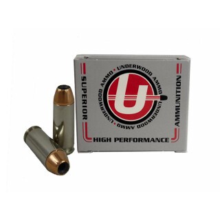 Underwood Ammo 10mm Auto Ammunition 20 Rounds JHP 135 Grain