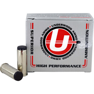 Underwood Ammo .45 Long Colt Ammunition 20 Rounds Coated HC Wadcutter 225 Grain