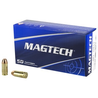 Magtech .40 S&W Ammunition 50 Rounds FMJ 165 Grain
