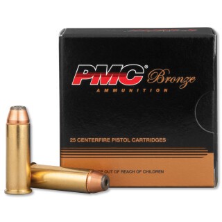 PMC Bronze .44 Magnum Ammunition 500 Rounds JHP 180 Grain