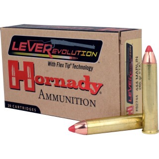 Hornady LEVERevolution .444 Marlin Ammunition 20 Rounds FTX 265 Grain