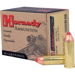 Hornady LEVERevolution .45 Long Colt Ammunition 20 Rounds FTX 225 Grain