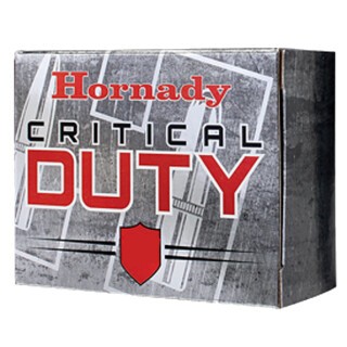 Hornady Critical Duty .40 S&W Ammunition 20 Rounds FlexLock 175 Grain