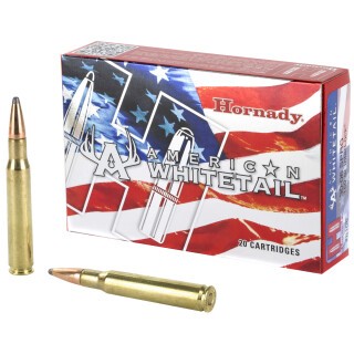 Hornady American Whitetail .30-06 Springfield Ammunition 20 Rounds InterLock SP 150 Grain