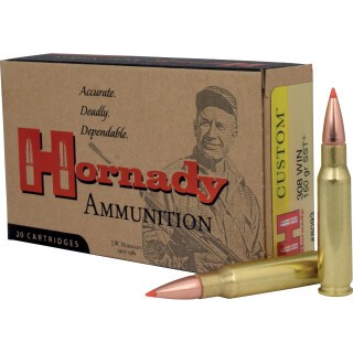 Hornady Custom .308 Win Ammunition 150 Grain SST 20 Rounds