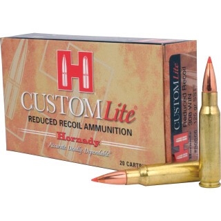 Hornady Custom Lite .308 Winchester Ammunition 20 Rounds SST 125 Grain