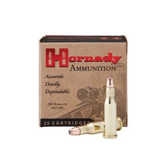 Hornady Custom .218 Bee Ammunition 25 Rounds HP 45 Grain