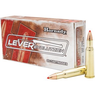 Hornady LEVERevolution .348 Winchester Ammunition 20 Rounds FTX 200 Grain