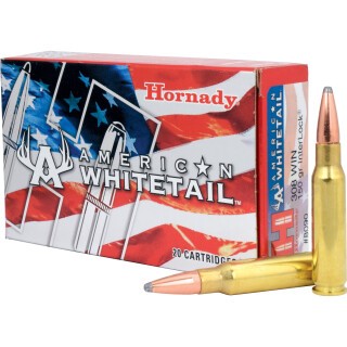 Hornady American Whitetail .308 Winchester Ammunition 20 Rounds InterLock SP 150 Grain