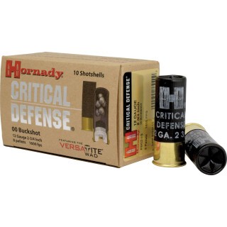 Hornady 12 Gauge Shotshell 10 Rounds 2 3/4" 00 Buck 8 Pellets