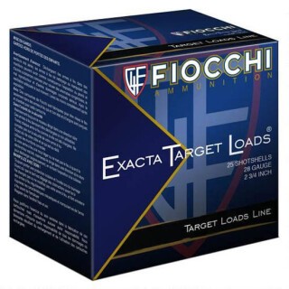 Fiocchi 28 Gauge Shotshell 250 Rounds 2 3/4" #9 Lead Shot 3/4 oz. 28VIP9