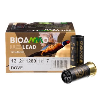 BIOAMMO Game 12 Gauge Ammunition 250 Rounds 2-3/4" #7 Lead 1-1/8 oz