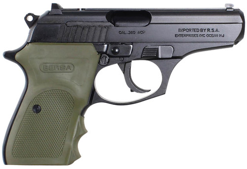 Bersa Thunder Combat 380 ACP - 3.5" Barrel - OD Green Grip - 8 Round