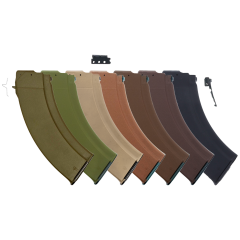 Bulgarian AK-47 7.62x39mm 30-Round Reinforced Steel Lug Polymer Magazine