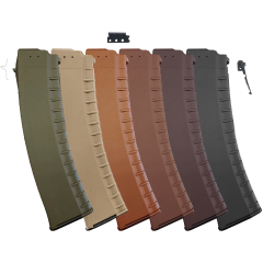 Bulgarian AK-74 5.56x45mm 45-Round Reinforced Steel Lug Polymer Magazine