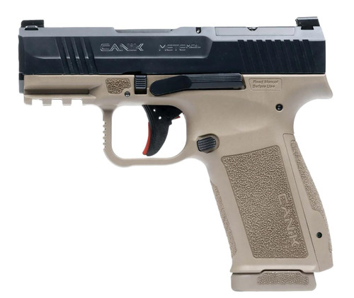 Canik Mete MC9L 9mm - 3.18" Barrel - FDE / Black - 17 Round