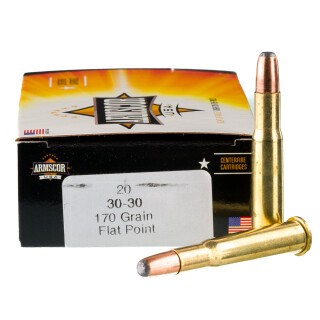 Armscor USA .30-30 Winchester Ammunition 20 Rounds FP 170 Grain