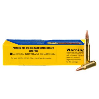 Buffalo Bore .243 Winchester Ammunition 20 Rounds TSX BT 85 Grain