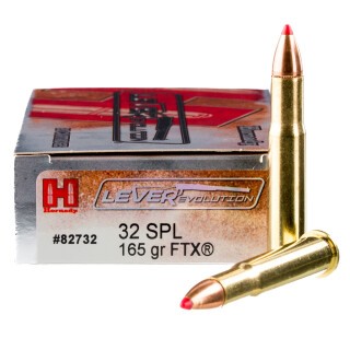 Hornady LEVERevolution .32 Win Special Ammunition 20 Rounds FTX 165 Grain
