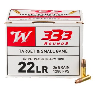 Winchester .22 Long Rifle Ammunition 3330 Rounds CPHP 36 Grain