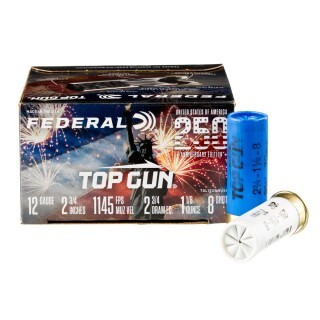 Federal 250th Anniversary USA 12 Gauge Shotshell 250 Rounds 2-3/4" #8 Shot 1-1/8 Ounce