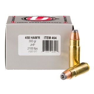 Underwood Ammo .458 HAM'R Ammunition 20 Rounds XTP JHP 300 Grain