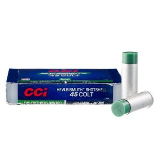 CCI Pest Control Shotshell .45 Long Colt Ammunition 10 Rounds #8 Bismuth Shot 130 Grains