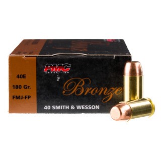 PMC Bronze .40 S&W Ammunition 1000 Rounds FMJ-FP 180 Grain