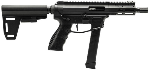 GForce Jawbone 9mm - 5" Threaded Barrel - Black - 33 Round