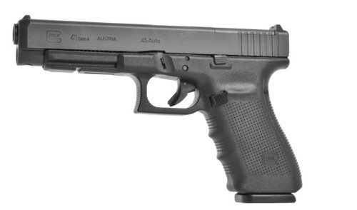 Glock 41 Gen 4 MOS 45 ACP - Optics Ready - Black - 13 Round