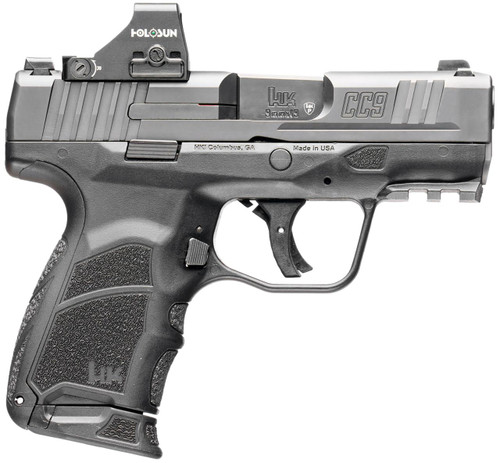 H&K CC9 9mm - Holosun 407K - 3.32" Barrel - Black - 12 Round
