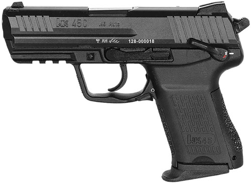 H&K HK45C V1 45 ACP - 3.94" Barrel - Night Sights - Black - 8 Round