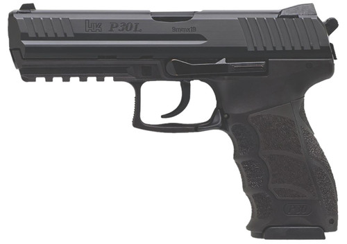 H&K P30L V3 9mm - 4.45" Barrel - Black - 20 Round