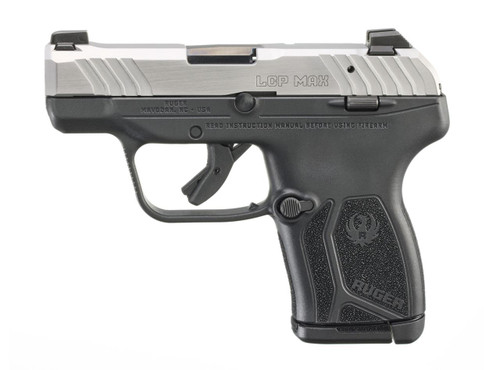 Ruger LCP Max 380 ACP - 2.8" Barrel - Black / Stainless Steel - 10 Round