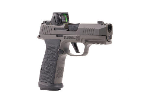Sig Sauer P365-AXG Legion 9mm - 3.1" Barrel - Includes Romeo-X Compact Red Dot - XRAY3 Day / Night Sights - Legion Gray - 17 Rou