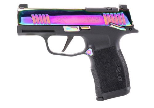 Sig Sauer P365X 9mm - 3.1" Barrel - XRAY3 Day / Nigth Sights - Optics Ready - Rainbow / Black - 12 Round