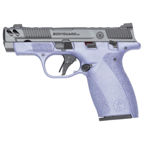 Smith & Wesson Bodyguard 2.0 380 ACP - 3.1" Barrel - Manual Thumb Safety - Purple - 12 Round