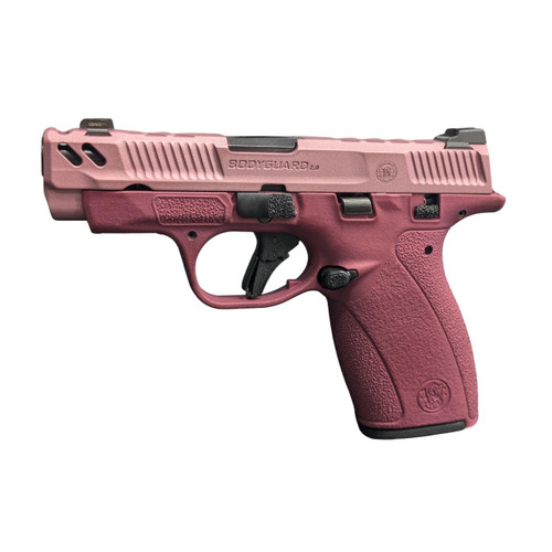 Smith & Wesson Performance Center Bodyguard 2.0 Series 380 ACP - 3.1" Barrel - Night Sights - Cranberry / Blush - 12 Round