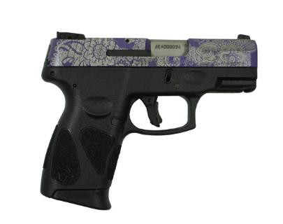Taurus G2C 9mm - 3.2" Barrel - Purple Paisley / Black - 12 Round