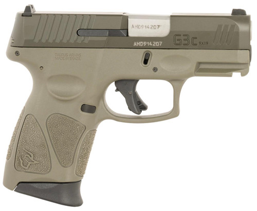 Taurus G3C 9mm - 3.26" Barrel - Green - 12 Round