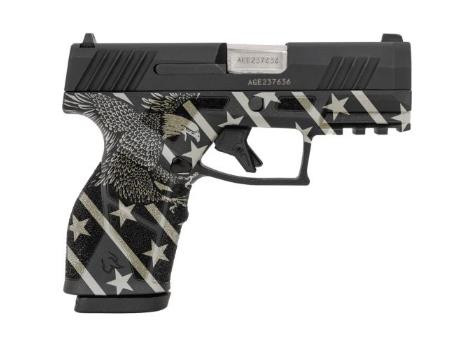 Taurus GX2 9mm - 3.3" Barrel - Black / White Eagle - 13 Round